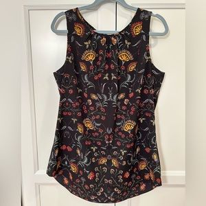 NWOT Cabi Legend Blouse Folklore Pattern